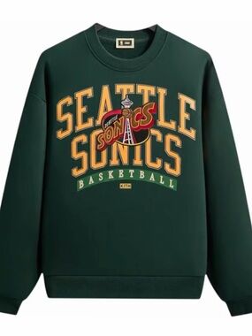 KITH x NBA Seattle SuperSonics Crewneck